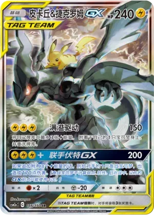 Pikachu & Zekrom Tag Team