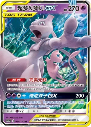 Mewtwo & Mew Tag Team