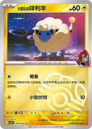 Team Rocket's Mareep