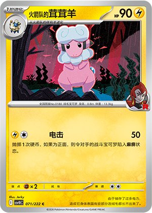 Team Rocket's Flaaffy