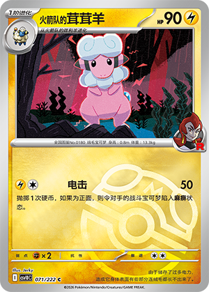 Team Rocket's Flaaffy