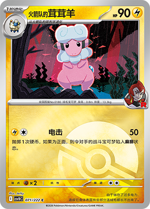 Team Rocket's Flaaffy