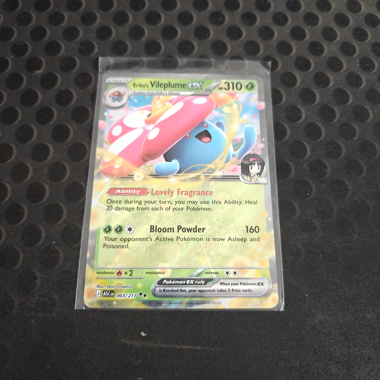 Erika's Vileplume ex #003