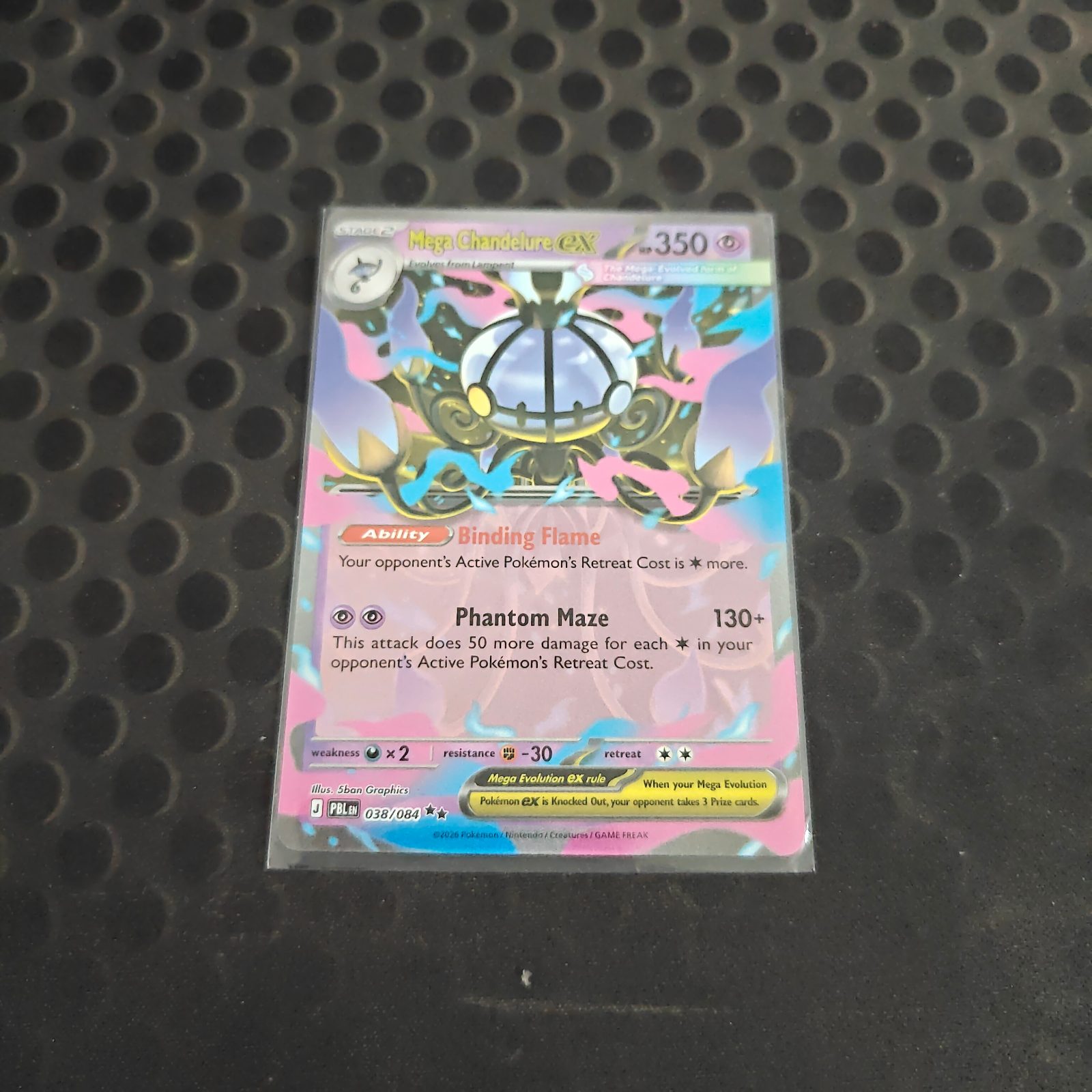 Mega Chandelure ex #038