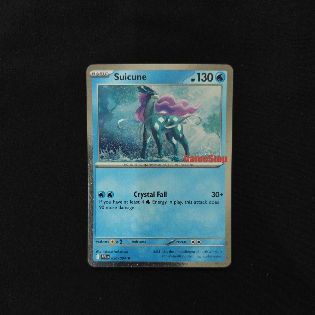 Suicune (Cosmos Holo) (Gamestop Exclusive)